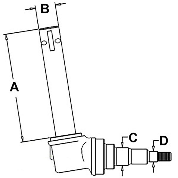 Spindle RH/LH for International 424 444 2444 404 230 240 200